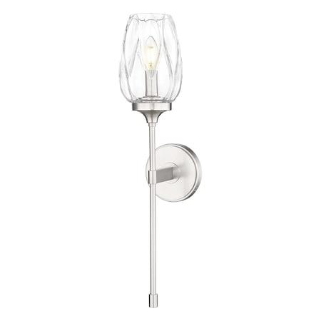 Z-Lite Cassian Brushed Nickel 1 Light Wall Sconce 2014-1S-BN