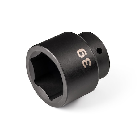 Tekton 1/2 Inch Drive x 39 mm Shallow 6-Point Impact Socket SID22139
