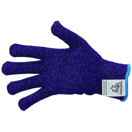 Workhorse Color-Coded Cut-Resistant Hand Protection Gloves, FDA-Compliant, A8, 13 Gauge WH A513-PRPL-LG