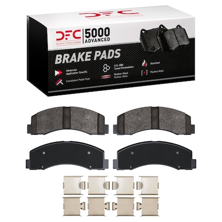 Dfc 5000 Advanced Disc Brake Pad Set,  1552-2087-01