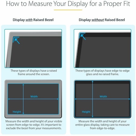 Startech.Com 27-INCH 16:9 GOLD MONITOR PRIVACY SCREEN, REVERSIBLE FILTER W/ENHANCED PRIVACY, COMPUTER 2769G-PRIVACY-SCREEN