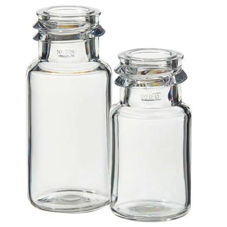 Nalgene Vials, 64 mm H, PETG, Colorless, PK612 342032-0020