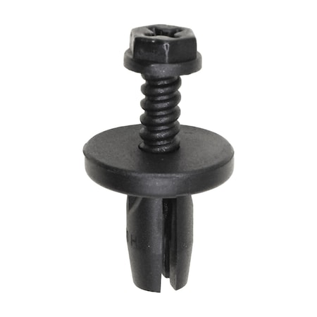 Auveco Push-Type Retainer 17mm Head Diameter 17mm Length, 25PK 15672