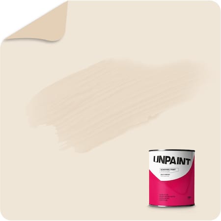Unpaint Removable paint Interior Matte White Flake Gleam Gallon U1-RRBM-7H8Q