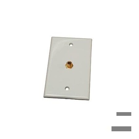 Rv Designer WHITE TV WALL PLATE - INTERIOR T141