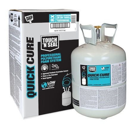 Touch 'N Seal Spray Foam Sealant, 16 lb, Cylinder, Cream, HY 7565000068