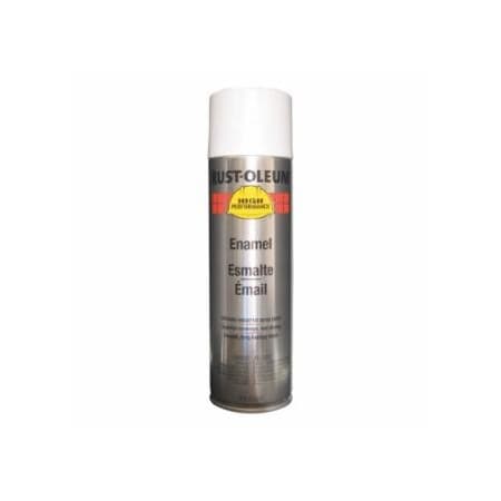 Rust-Oleum High Performance V2100 System Enamel Aerosol, 15 oz Can, White, Gloss, 6PK 647-V2192838