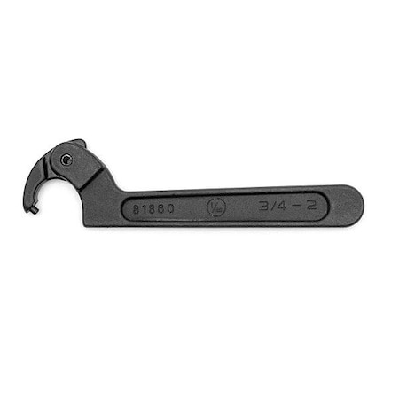 Gearwrench 3/4" to 2" Adjustable Pin Black Oxide Spanner Wrench 1/8" Pin 81860