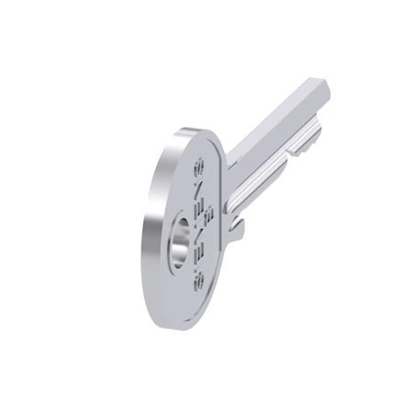 Siemens key for keyswitch, B, lock number S1, customer-specific 3SU1950-0FD80-0AA0-ZY19