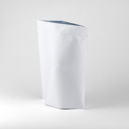 Elevate Packaging 32oz White Compostable Stand Up Pouch, 100PK HC0322