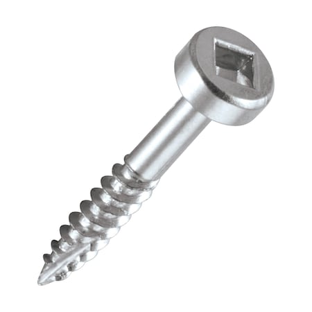 Trend Pocket Hole Screws, 1 Inch, Fine Thread, Pack of 500, Square Drive, PH/6X25/500, 500PK U*PH/6X25/500