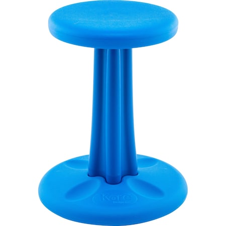 Kore Design Junior Kids Wobble Chair for Schools, Classrooms, 16in tall, Active Seating, Blue 803901