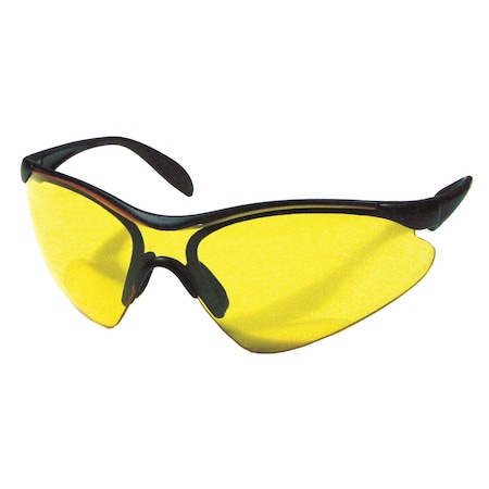 Miranda Black frame w/paddle temples, yellow, ANSI/CSA 12E93703