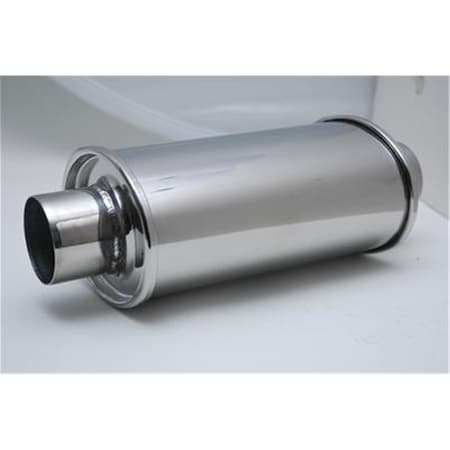 Superjock 1140 Exhaust Resonator - 2.25 X 2.25 In. Center Outlet SU351196