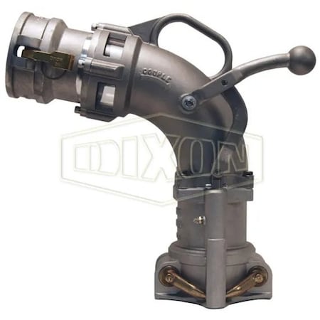 Dixon ELBOW LEVER C/W 3 in COUPLER PETROLEUM 6200B