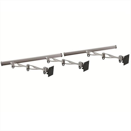 Cotytech Wall Mount For Three Monitors Double Arm HMW-31A2
