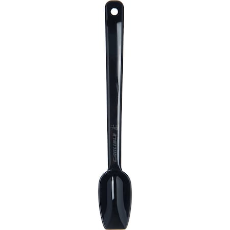 Carlisle Foodservice SOLID SPOON 0.25OZ, 8'' BLACK 445003