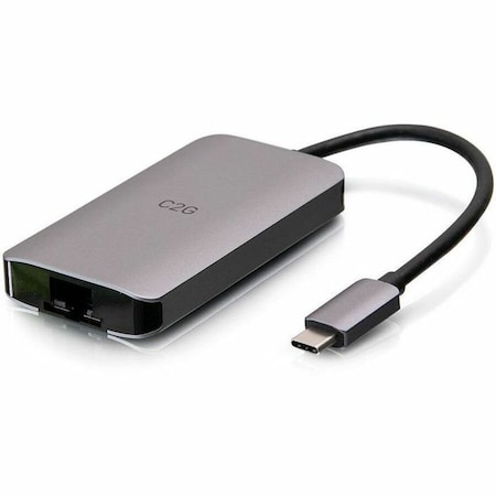 C2G USB-C Mini Dock, HDMI 4K30, USB, Eth, PD C2G54456