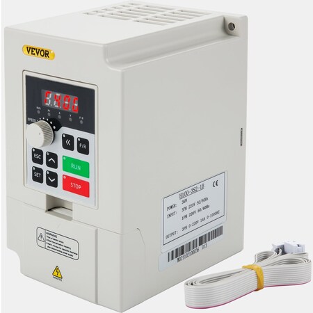 Vevor Variable Frequency Drive 220V 3KW 4HP CNC Motor Inverter Converter H100-3S2-1B