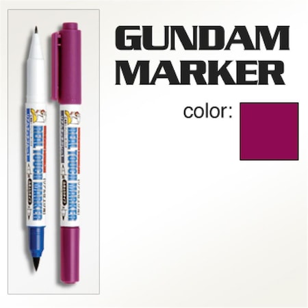 Gunze No.1 Real Touch Gundam Marker, Red GUZGM404