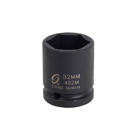 Sunex 3/4 in Drive 32Mm Impact Socket 432M