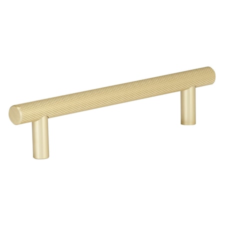 Kingston Brass Cabinet Knurled Pull for Kitchen, 128 mm, Brushed Brass RBP30601BB