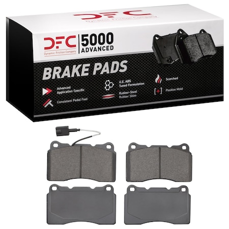 Dfc 5000 Advanced, Disc Brake Pad Set,  1551-1016-00