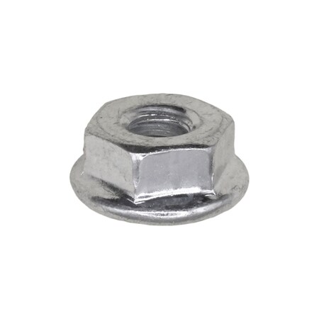 Auveco Spin Lock Nut with Serrated 10-24 1/2in O.D., 100PK 14873