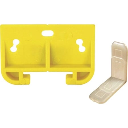 Prime-Line Drawer Track Guide Kit, Plastic, Yellow R 7154