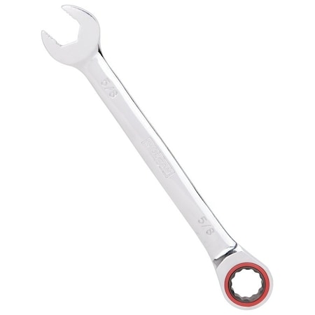 Vulcan Combination Wrench, SAE, 5/8 in Head, Chrome Vanadium Steel, Polished Mirror PG5/8