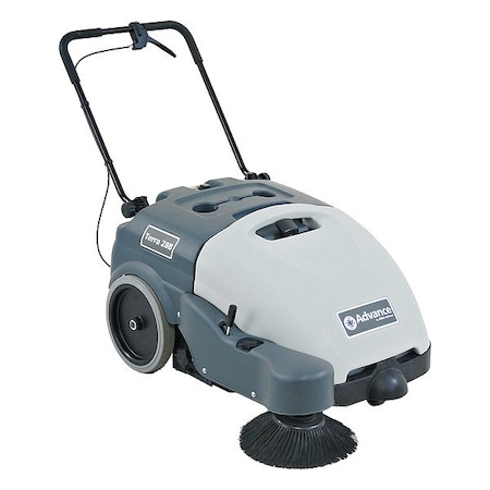 Nilfisk Walk-Behind Sweeper, 39 in L, Plastic Terra 28B