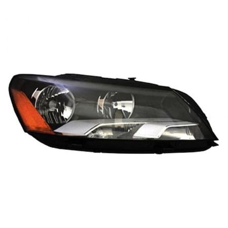Tyc 20-12799-00 Right Halogen Headlight for 2012-2015 Volkswagen Passat TYC20-12799-00