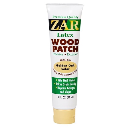 Ugl 3 Oz 31441 Golden Oak Zar Interior/Exterior Latex Wood Patch 31041