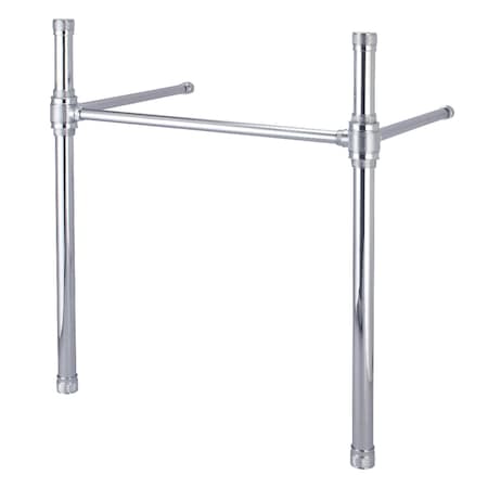 Kingston Brass Brass Knurled Console Sink Legs, Polished Chrome VBH2619331