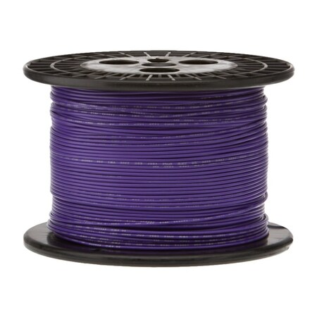 Remington Industries 22 AWG Gauge UL1061 Stranded Hook Up Wire, 300V, 0051 Diameter, Violet, 250 ft Length 22UL1061STRVIO250