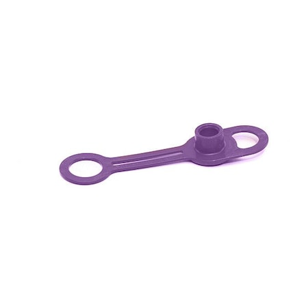 Trico Grease Fitting Cap, 2 3/4" L, Purple, PK10 37041