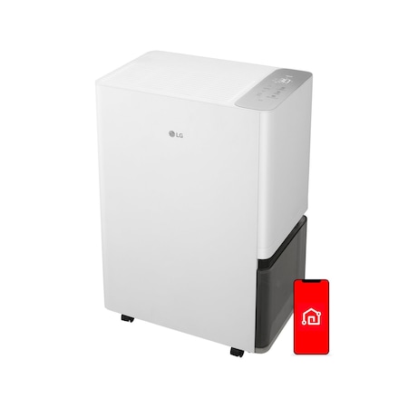 Lg PuriCare 35-Pint Energy Star Smart Dehumidifier - Wi-Fi, Continuous Drain Option DT351BWR0