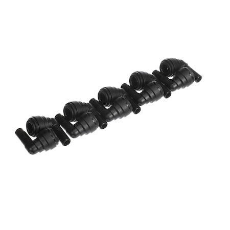 Unox Fitting, Elbow, D8F/D8M, 10PK KEL1195A