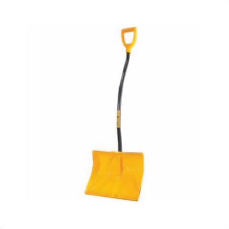 True Temper Snow Shovel, 18 in W, Poly Blade 1603400