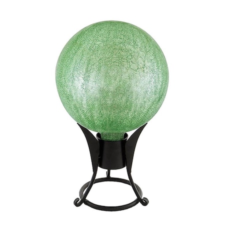Achla Designs Achla  6 in. Gazing Globe  Light Green  Crackle G6-LG-C