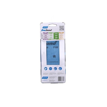 Norton 1/3 Sheet Sander ProSand 9 in L X 3 in W Aluminum Oxide 150 Grit Fine 7660768535