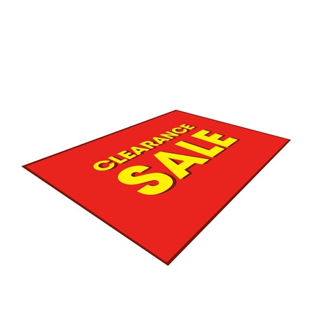 Showdown Displays 24 In X 18 In Superstrong Angle Iron Frame Graphic - Clearance Sale Red 908041-006