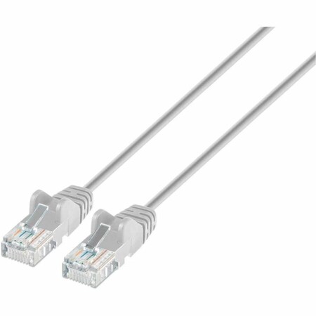 Intellinet Network Solutions CAT6 U/UTP SLIM NETWORK PATCH CABLE, 14 FT., GRAY 751629