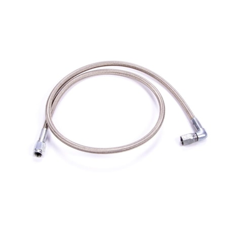 Powerhouse 28 in. -3 Straight & -3 90 deg No.3 Braided Steel Brake Lines PO3632086