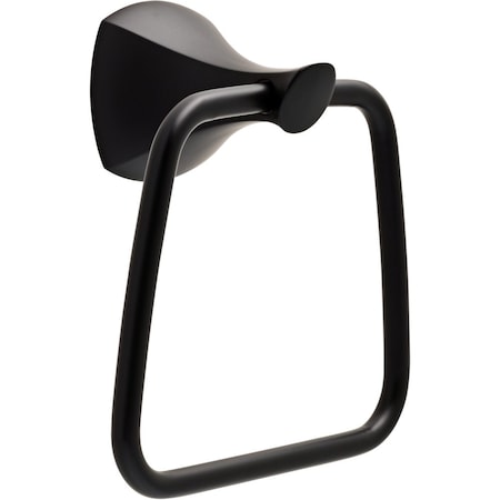 Delta Sandover Towel Ring Matte Black Finish SAN46-FB