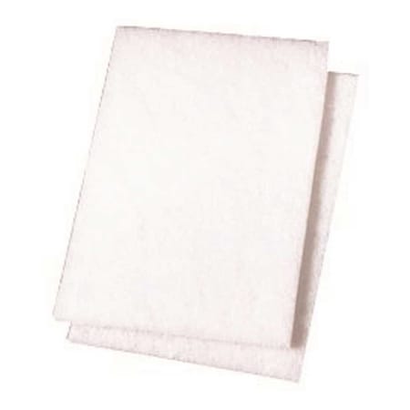 Renown Light-Duty Scour Pad White, 20PK REN02115