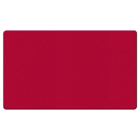 Ghent Fabric Wrapped Bulletin Board, 4'H x 6'W, Red TF46-98