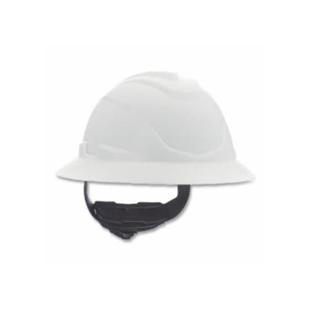 V-Gard C1 Hard Hat, Fas-Trac III 4 Point Ratchet, Non-Vented, White 454-10215837