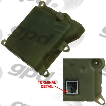 Global Parts Distributors HVAC Actuator 1712315