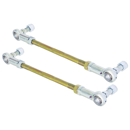 Rockjock Antirock End Link Kit with Heims - 10.5 in. Rods CE-99002RD5